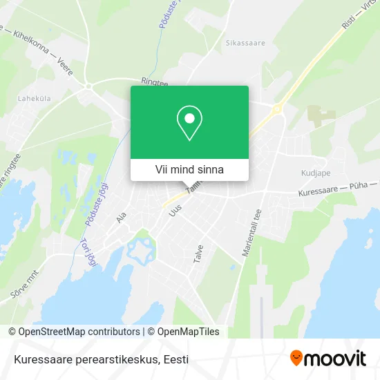 Kuressaare perearstikeskus kaart