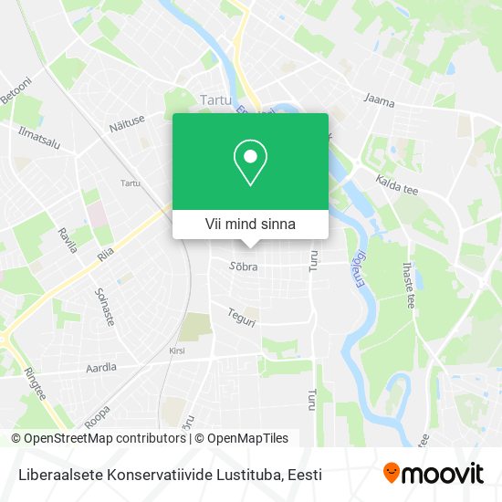 Liberaalsete Konservatiivide Lustituba kaart