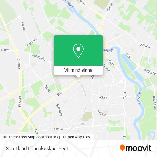 Sportland Lõunakeskus kaart