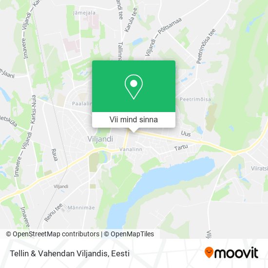 Tellin & Vahendan Viljandis kaart