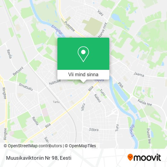 Muusikaviktoriin Nr 98 kaart
