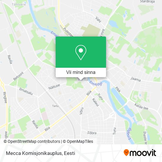 Mecca Komisjonikauplus kaart