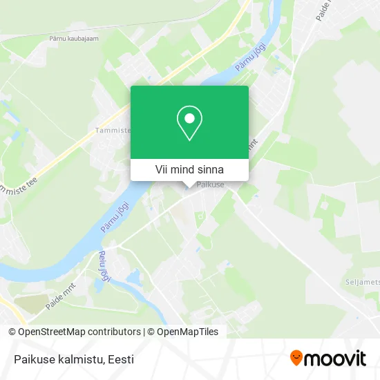 Paikuse kalmistu kaart