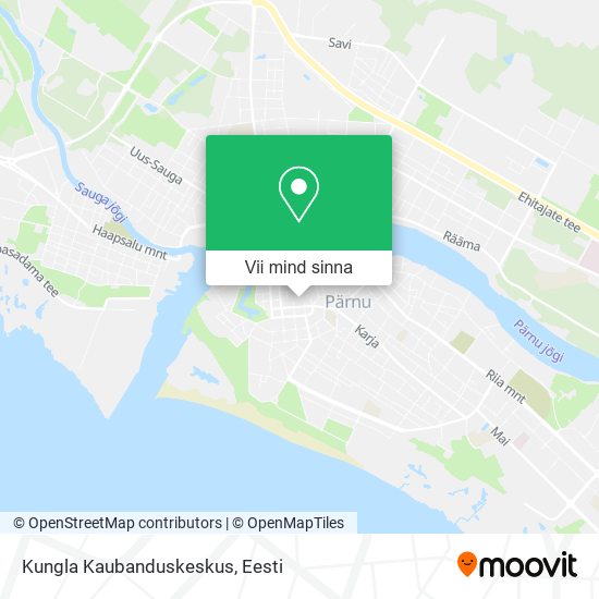 Kungla Kaubanduskeskus kaart