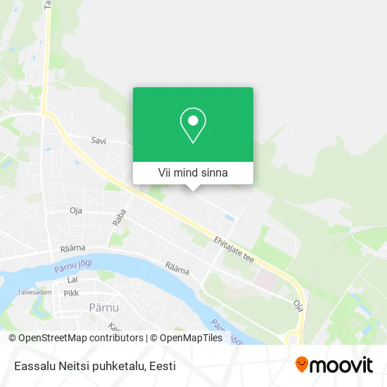 Eassalu Neitsi puhketalu kaart