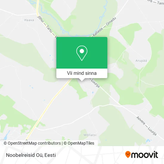 Noobelreisid Oü kaart