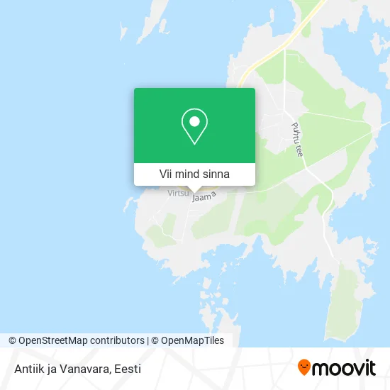 Antiik ja Vanavara kaart