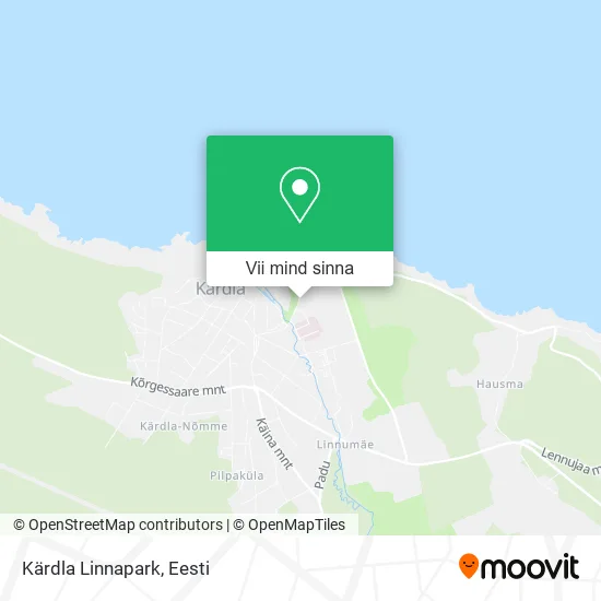 Kärdla Linnapark kaart
