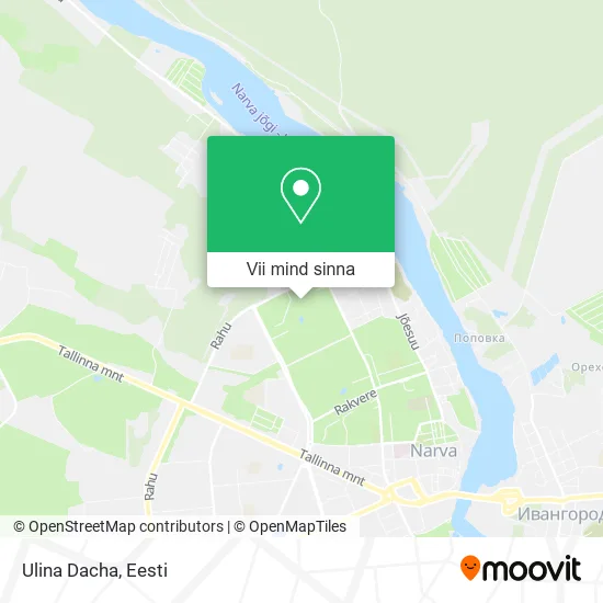Ulina Dacha kaart