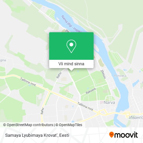 Samaya Lyubimaya Krovat' kaart