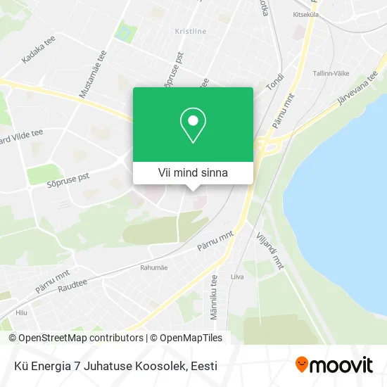 Kü Energia 7 Juhatuse Koosolek kaart