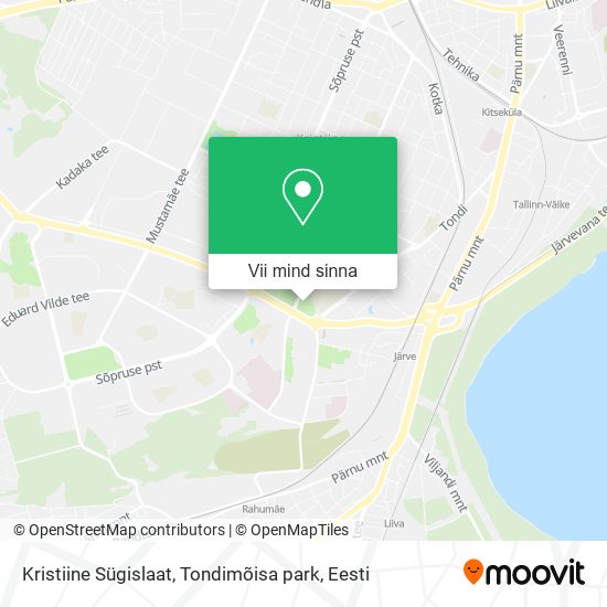 Kristiine Sügislaat, Tondimõisa park kaart
