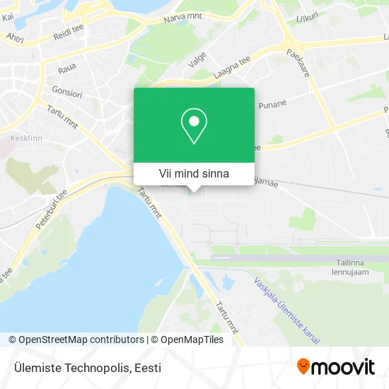 Ülemiste Technopolis kaart