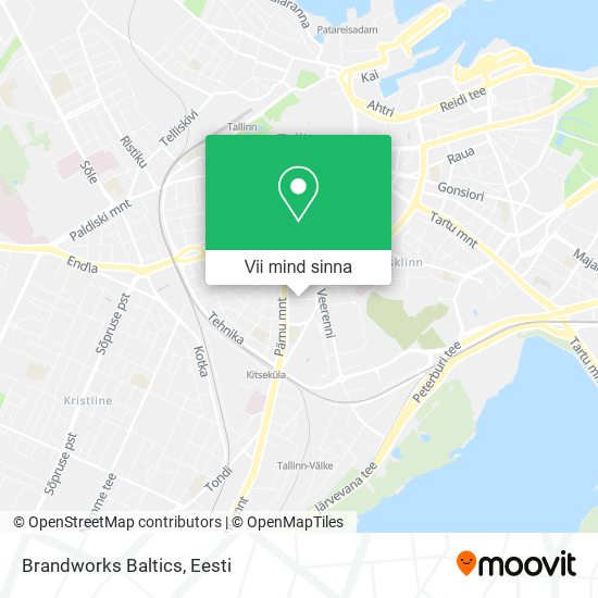 Brandworks Baltics kaart