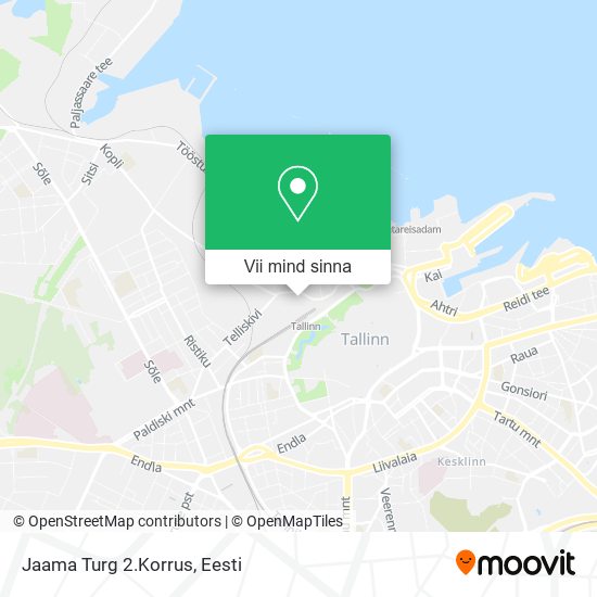 Jaama Turg 2.Korrus kaart