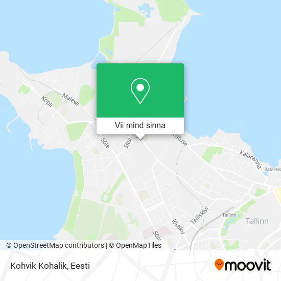 Kohvik Kohalik kaart