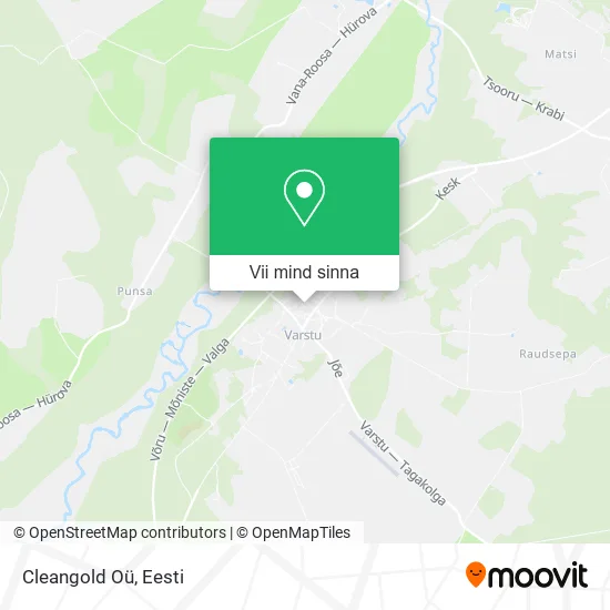 Cleangold Oü kaart