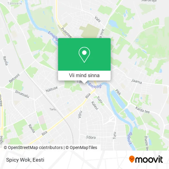 Spicy Wok kaart