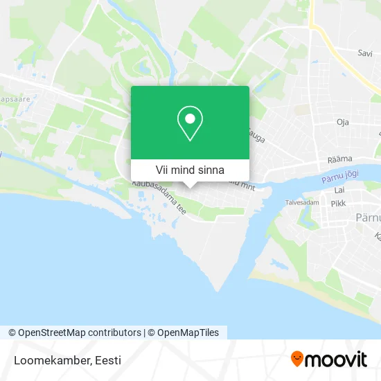 Loomekamber kaart
