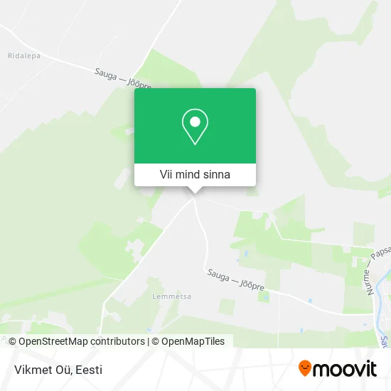 Vikmet Oü kaart