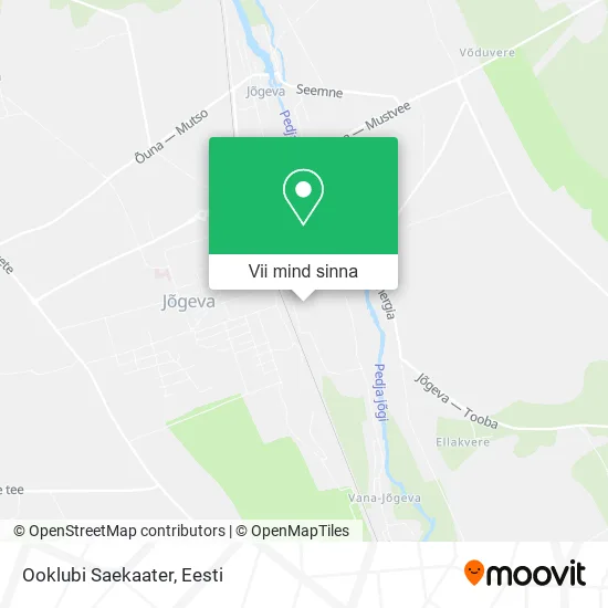 Ooklubi Saekaater kaart