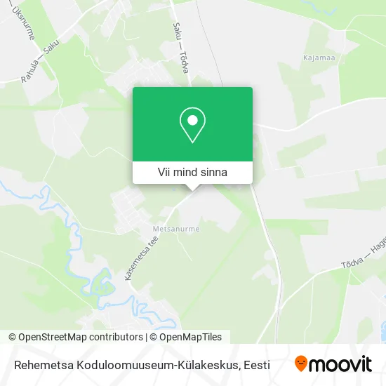 Rehemetsa Koduloomuuseum-Külakeskus kaart