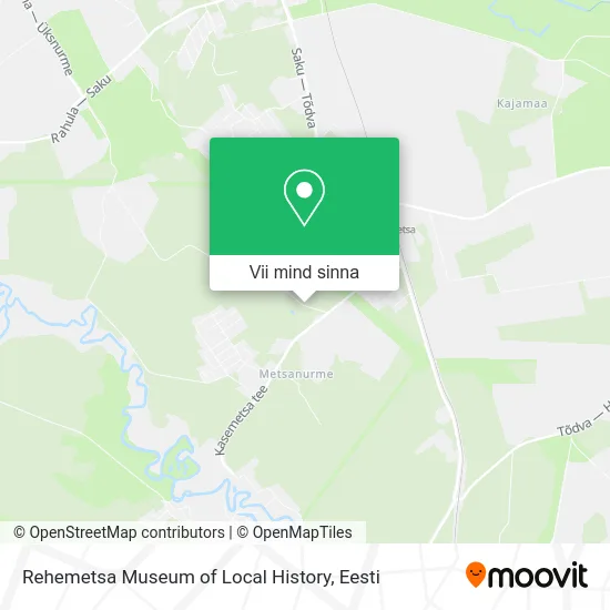 Rehemetsa Museum of Local History kaart