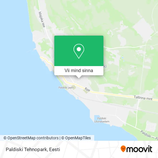 Paldiski Tehnopark kaart