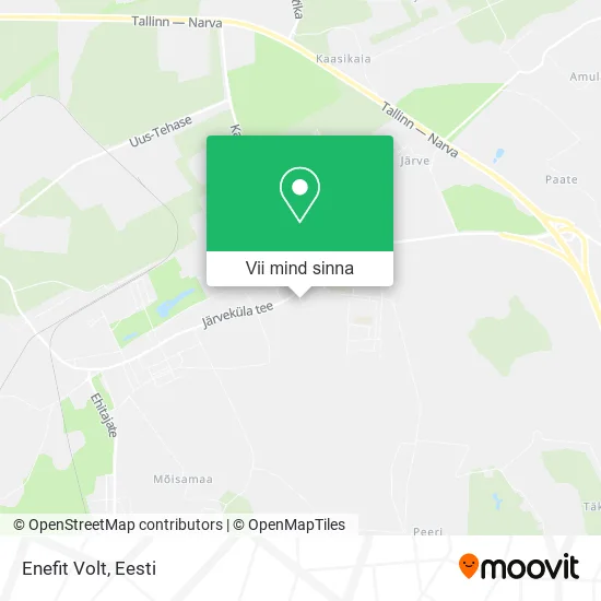 Enefit Volt kaart