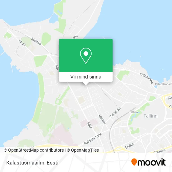 Kalastusmaailm kaart