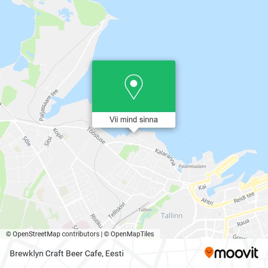 Brewklyn Craft Beer Cafe kaart