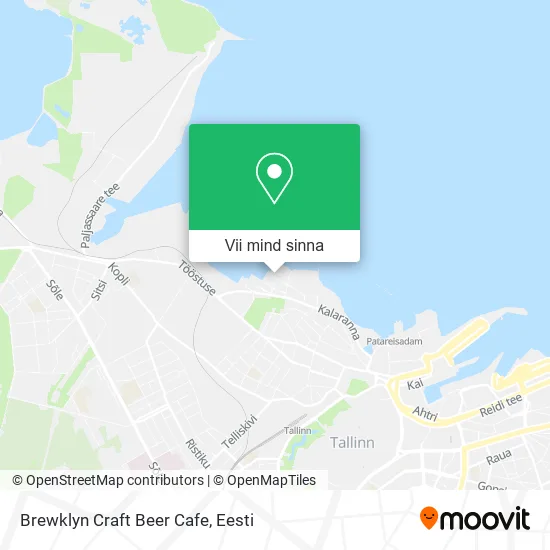 Brewklyn Craft Beer Cafe kaart