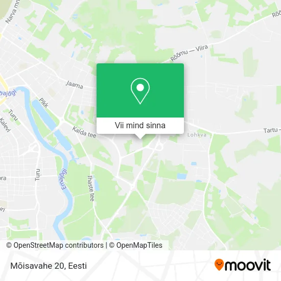 Mõisavahe 20 kaart