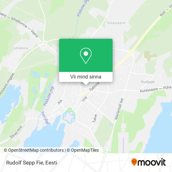 Rudolf Sepp Fie kaart