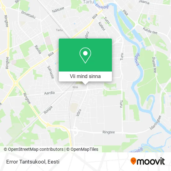 Error Tantsukool kaart