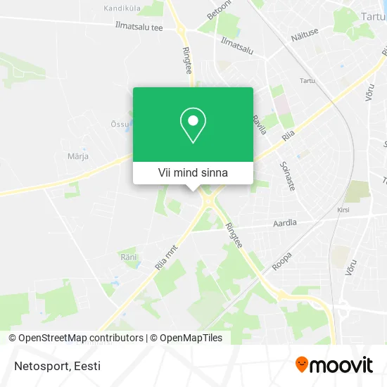 Netosport kaart