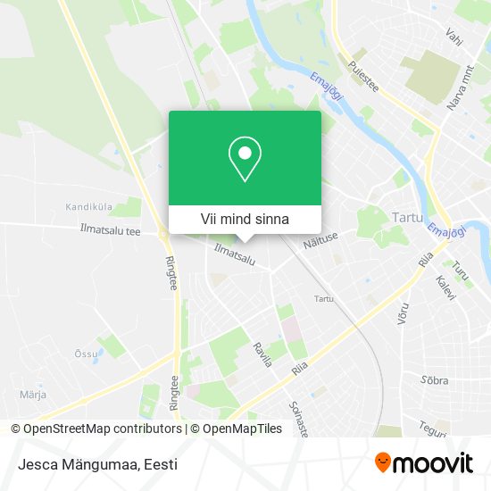 Jesca Mängumaa kaart