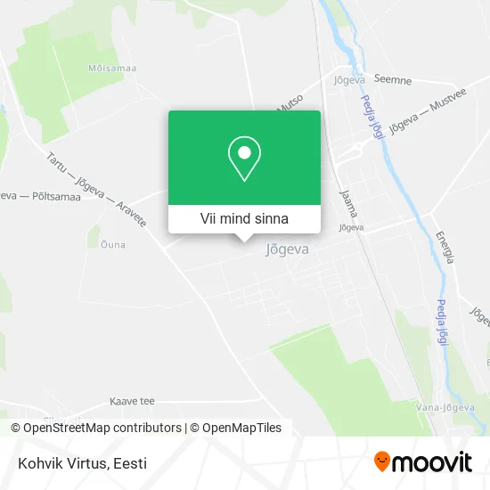 Kohvik Virtus kaart