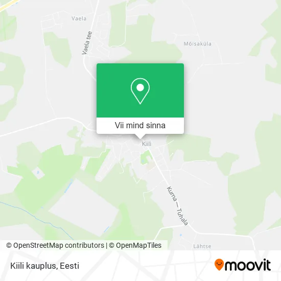 Kiili kauplus kaart