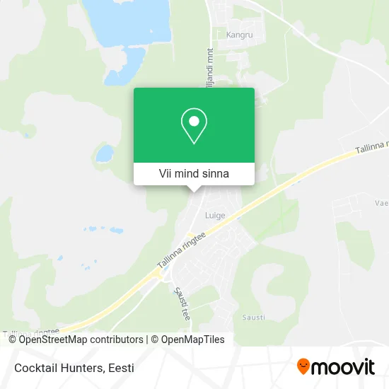 Cocktail Hunters kaart