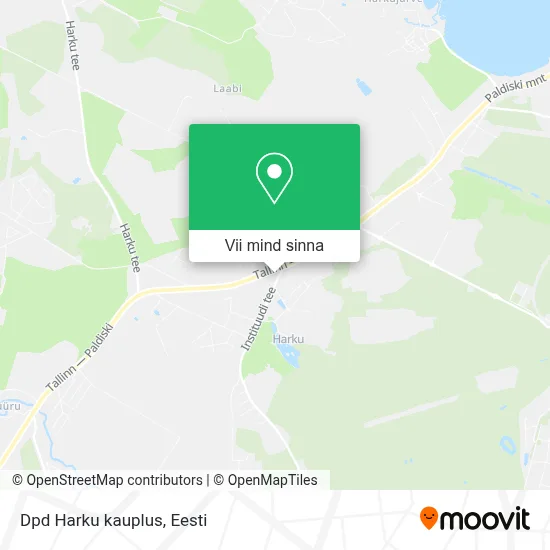 Dpd Harku kauplus kaart