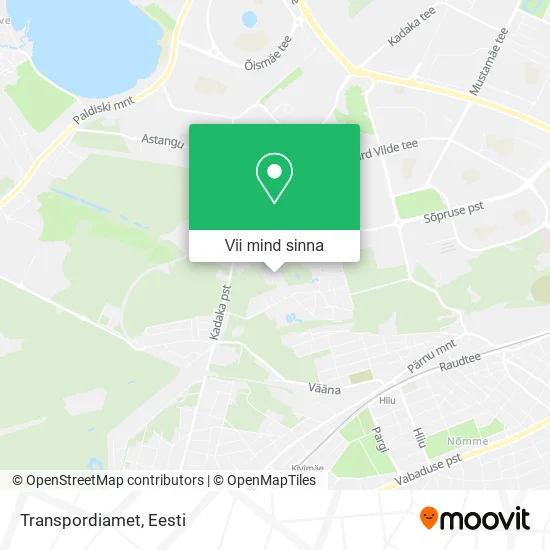 Transpordiamet kaart