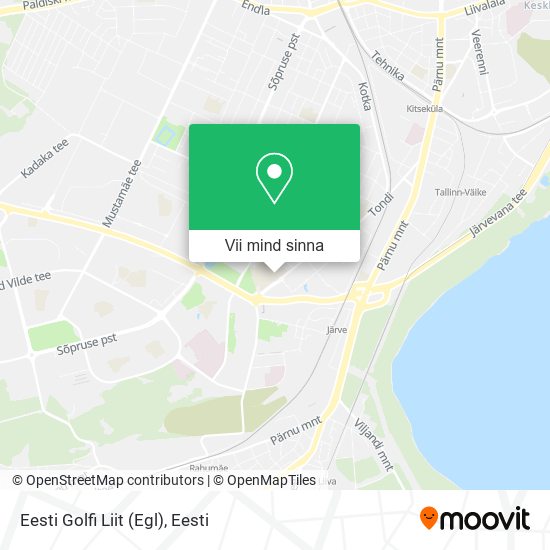Eesti Golfi Liit (Egl) kaart