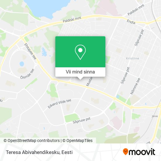 Teresa Abivahendikesku kaart
