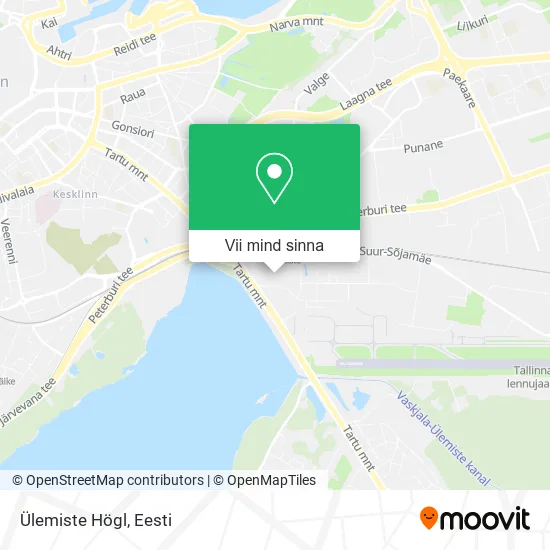Ülemiste Högl kaart