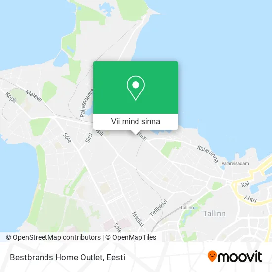 Bestbrands Home Outlet kaart