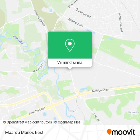 Maardu Manor kaart