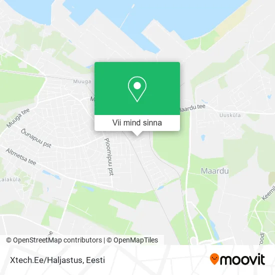 Xtech.Ee/Haljastus kaart