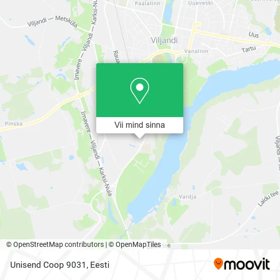 Unisend Coop 9031 kaart