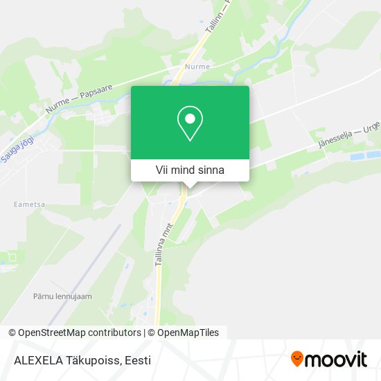 ALEXELA Täkupoiss kaart